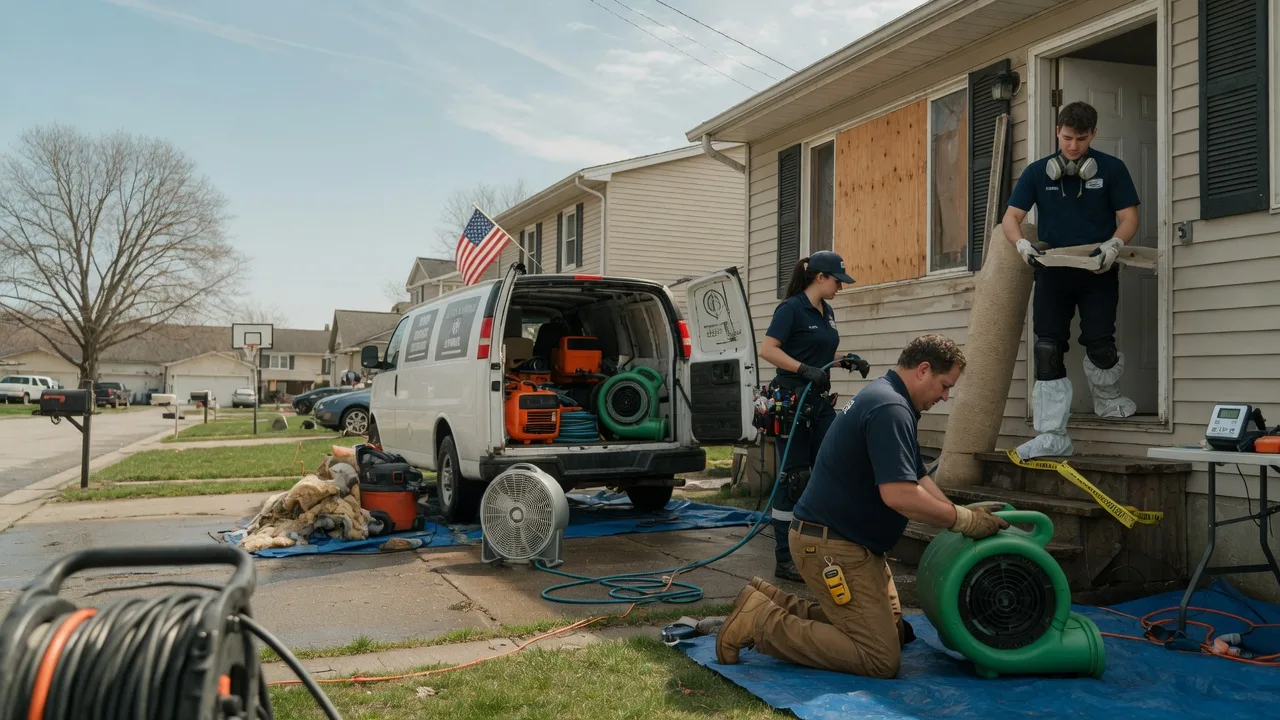 Water Damage Restoration in Franklin, WI near me